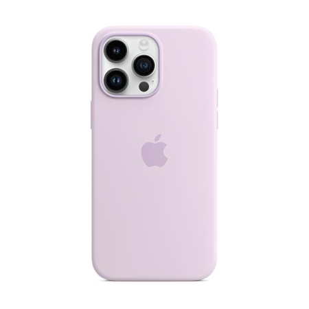 SICOS Funda silicona lila iPhone 14 pro max